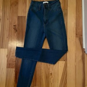 Vibrant High rise skinny jeans